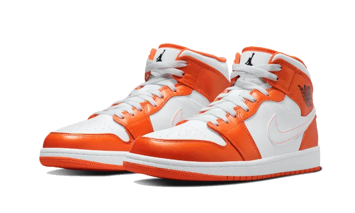 Air Jordan 1 Mid Metallic Orange