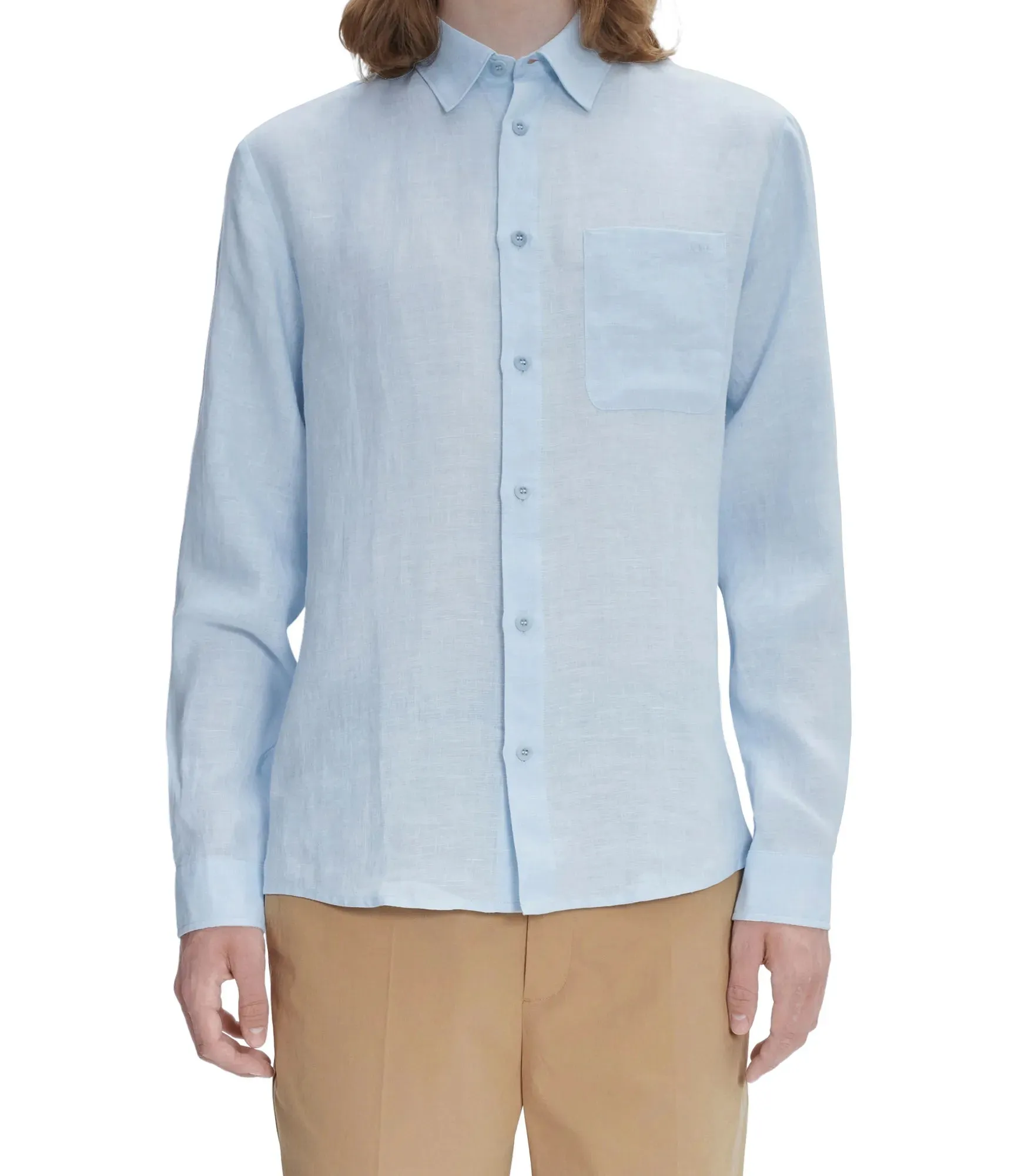 A.P.C - Chemise Cassel - Bleu Clair