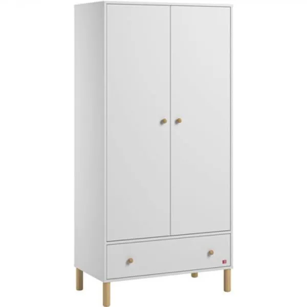 Armoire blanc/bois - Collection Tela