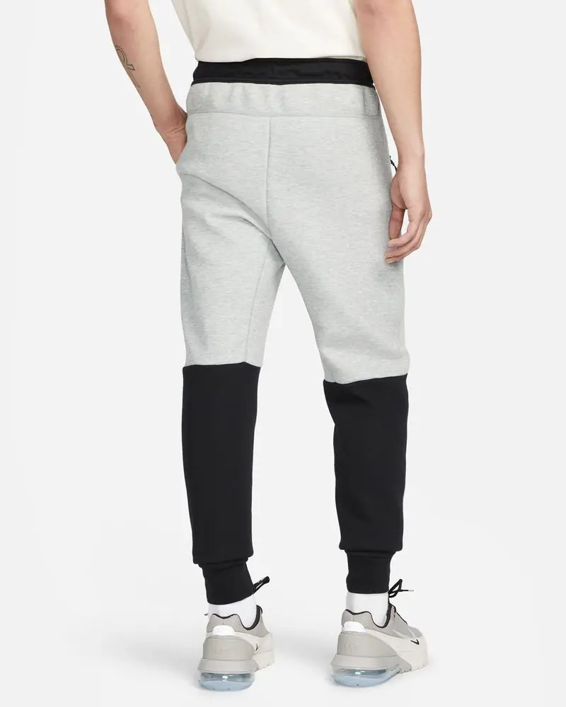 Bas de jogging Nike Sportswear Tech Fleece Gris & Noir pour homme