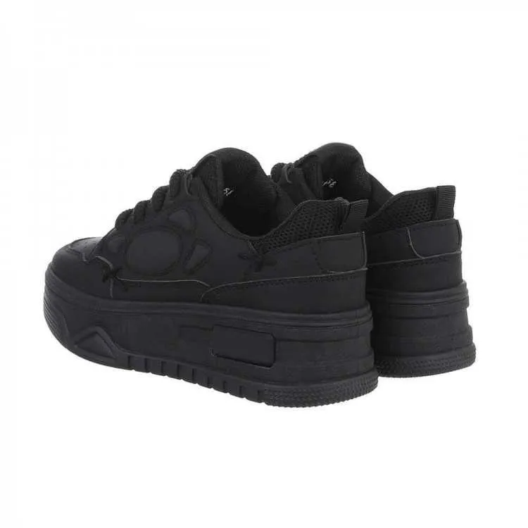 BASKET FEMME MISS ABBY ALL BLACK