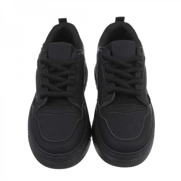 BASKET FEMME MISS ABBY ALL BLACK