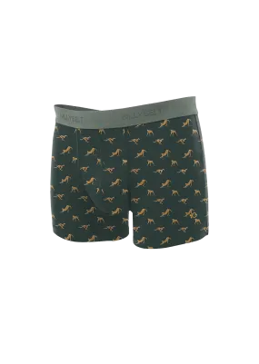 BILLYBELT  Boxer en coton biologique green wild - Vert