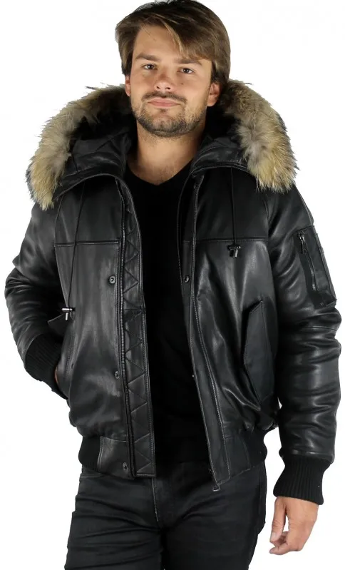 Blouson Cuir Giorgio Mayson