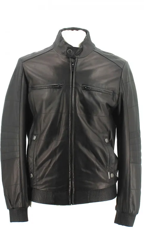 Blouson Cuir Homme Giorgio Brad