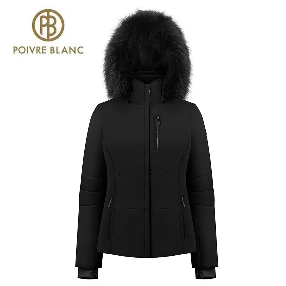 Blouson de ski POIVRE BLANC W23-0802 WO Noir Femme