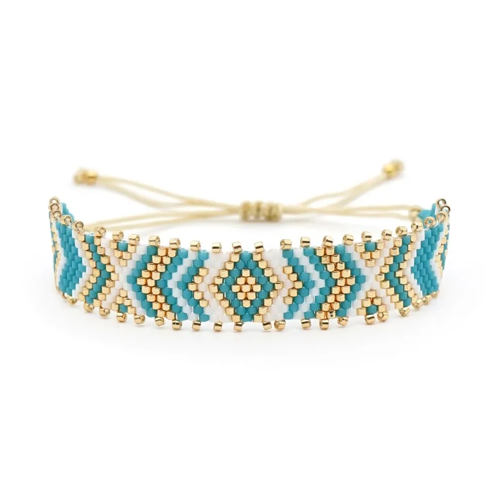 Bracelet Brésilien Turquoise