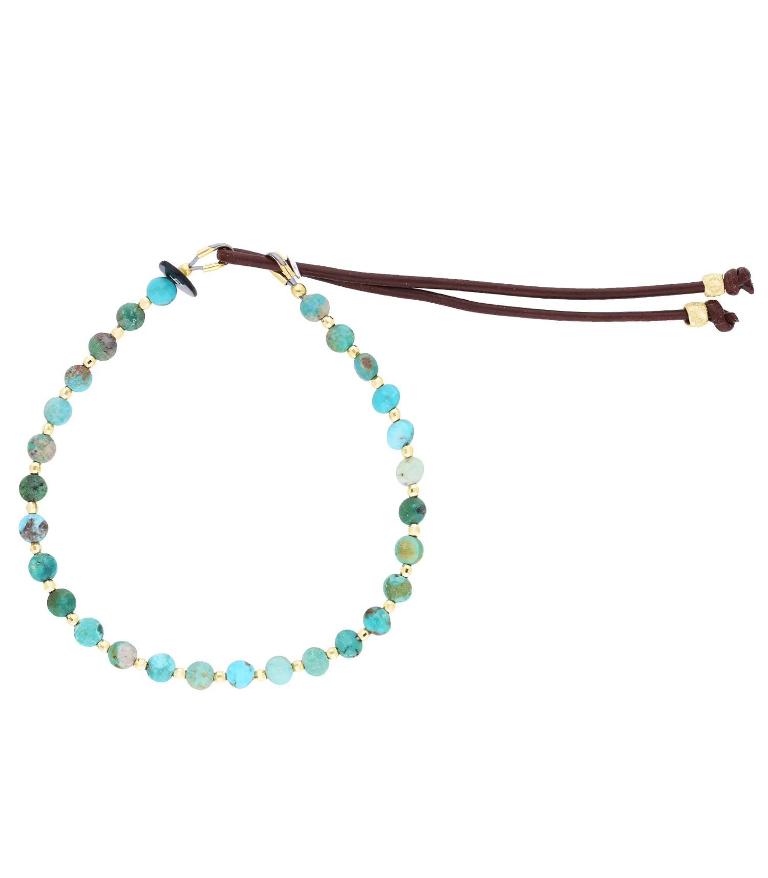 Bracelet lentilles turquoise x Jane de Boy Catherine Michiels - Jane de Boy