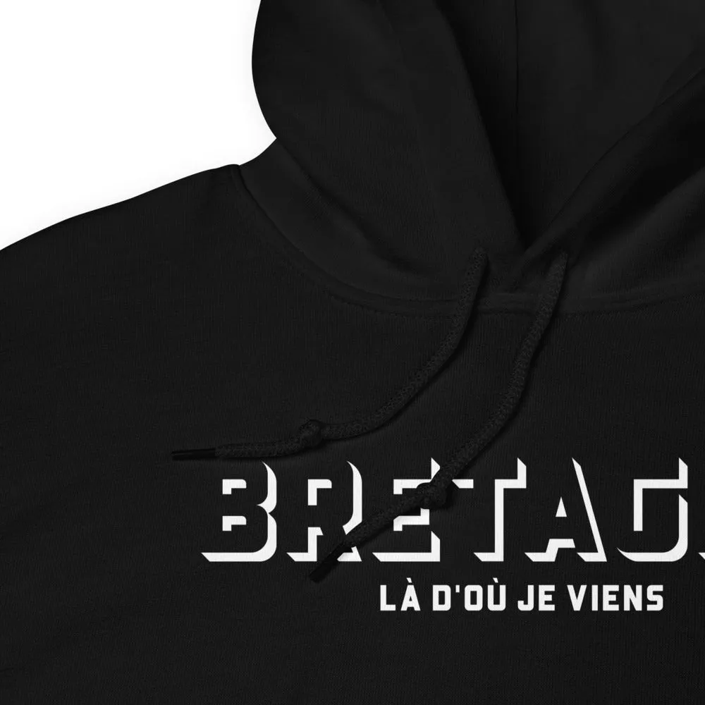 Bretagne là d'où je viens - Sweat à Capuche standard nostalgie