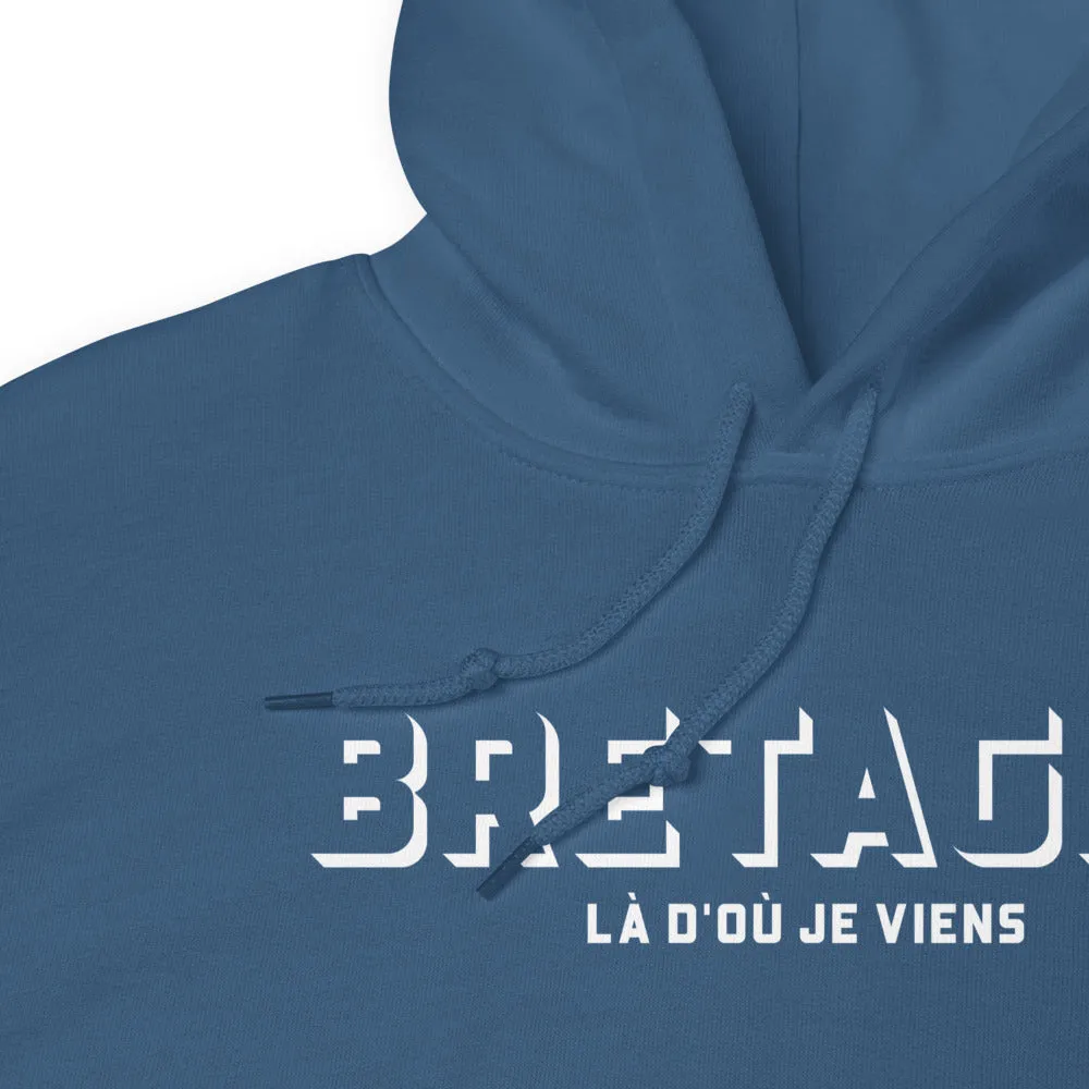 Bretagne là d'où je viens - Sweat à Capuche standard nostalgie