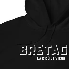 Bretagne là d'où je viens - Sweat à Capuche standard nostalgie