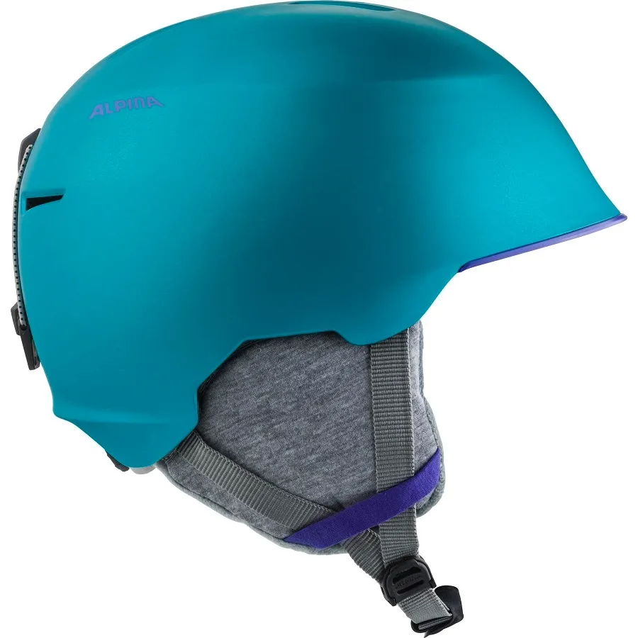 Casque de Ski Alpina Junior Maroi Jr Turquoise Matt