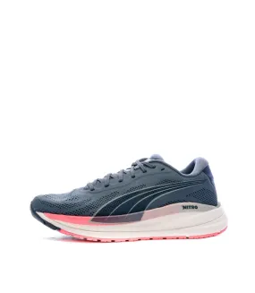 Chaussure De Running Bleu Femme Puma Magnify Nitro