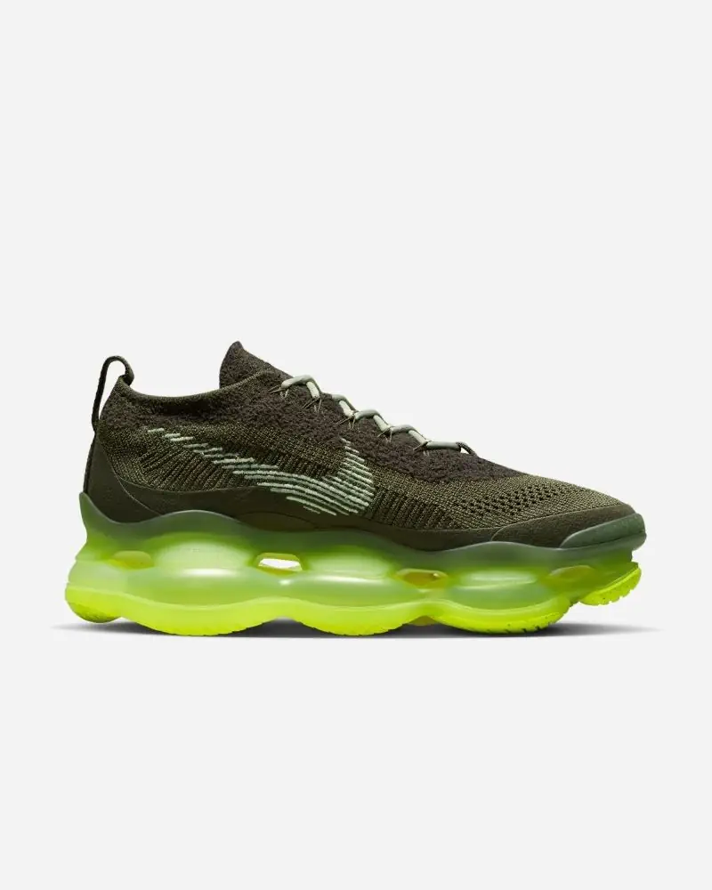 Chaussures Nike Air Max Scorpion Flyknit Vert pour homme