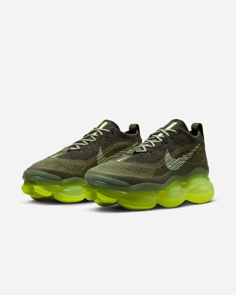 Chaussures Nike Air Max Scorpion Flyknit Vert pour homme