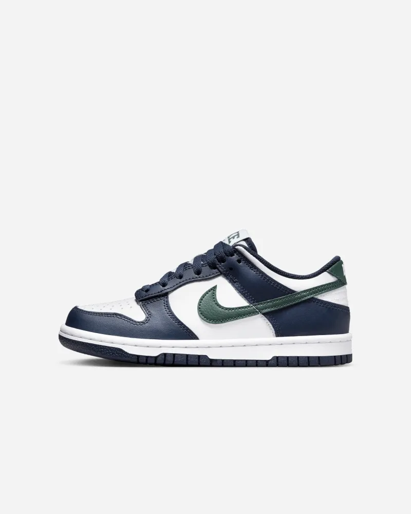 Chaussures Nike Dunk Low Bleu & Vert pour enfant