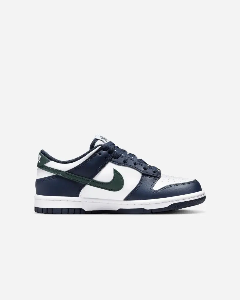 Chaussures Nike Dunk Low Bleu & Vert pour enfant