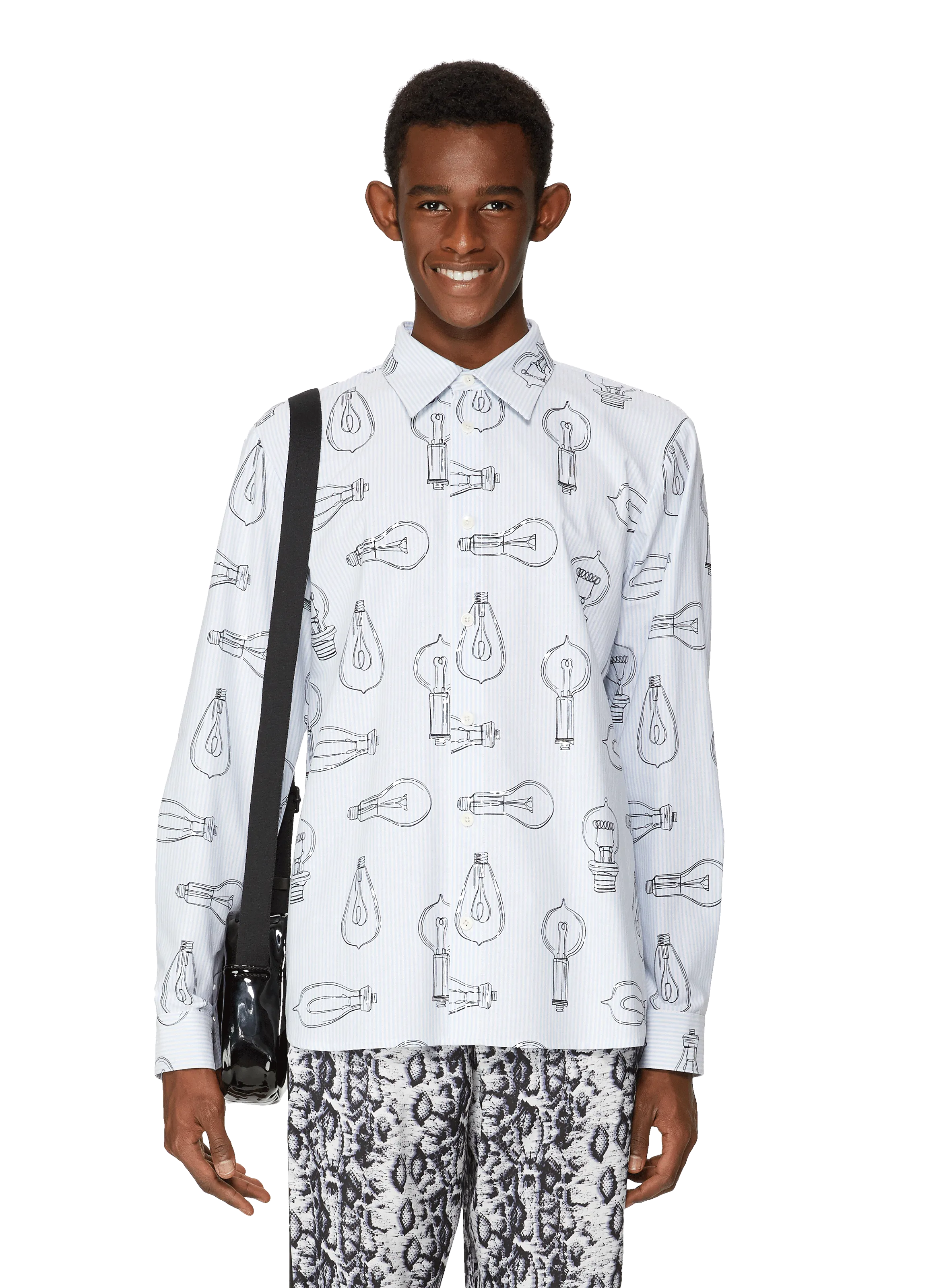 CHEMISE AMPOULE EN COTON - TIBI pour HOMME | Printemps