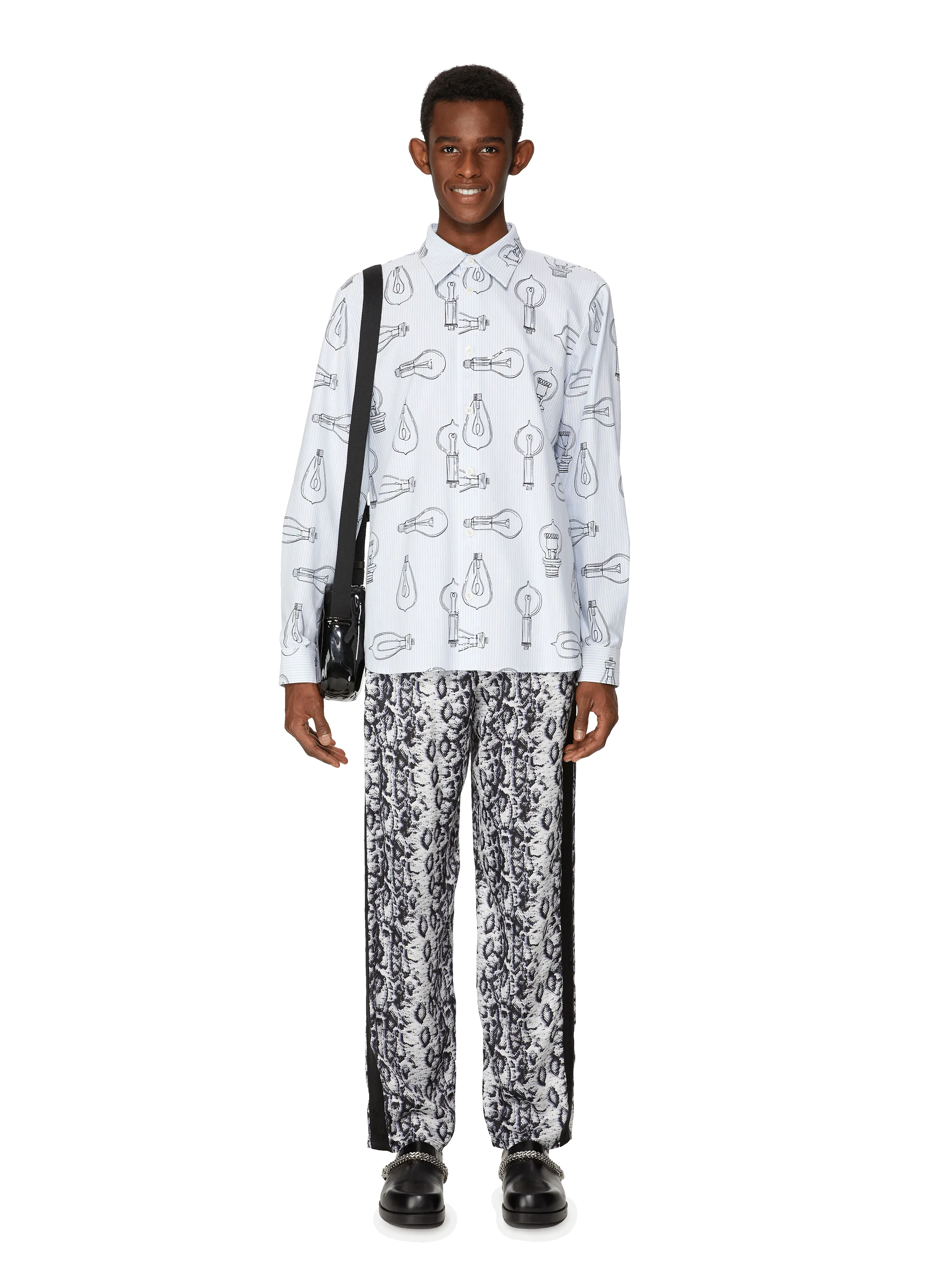 CHEMISE AMPOULE EN COTON - TIBI pour HOMME | Printemps