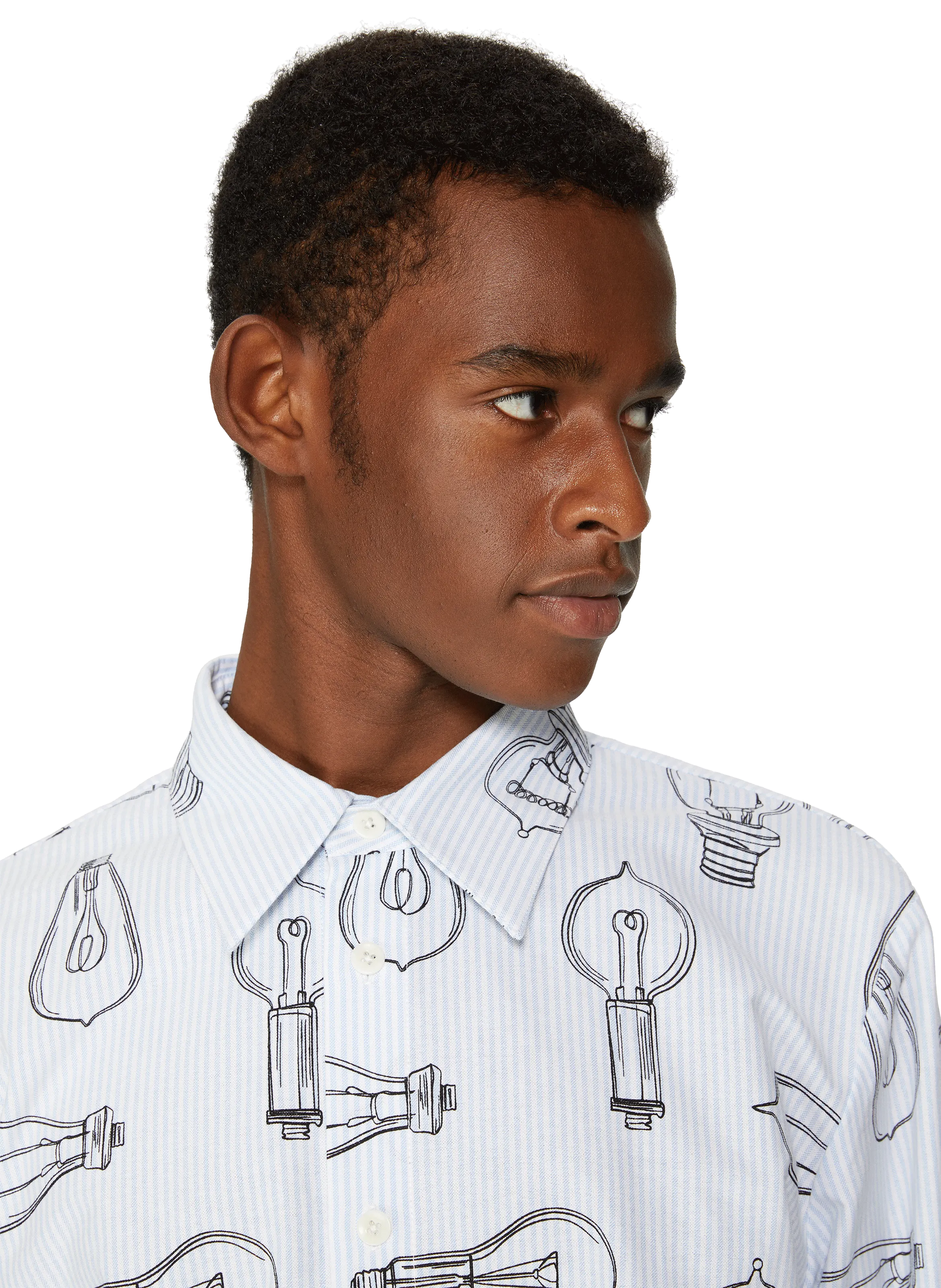 CHEMISE AMPOULE EN COTON - TIBI pour HOMME | Printemps