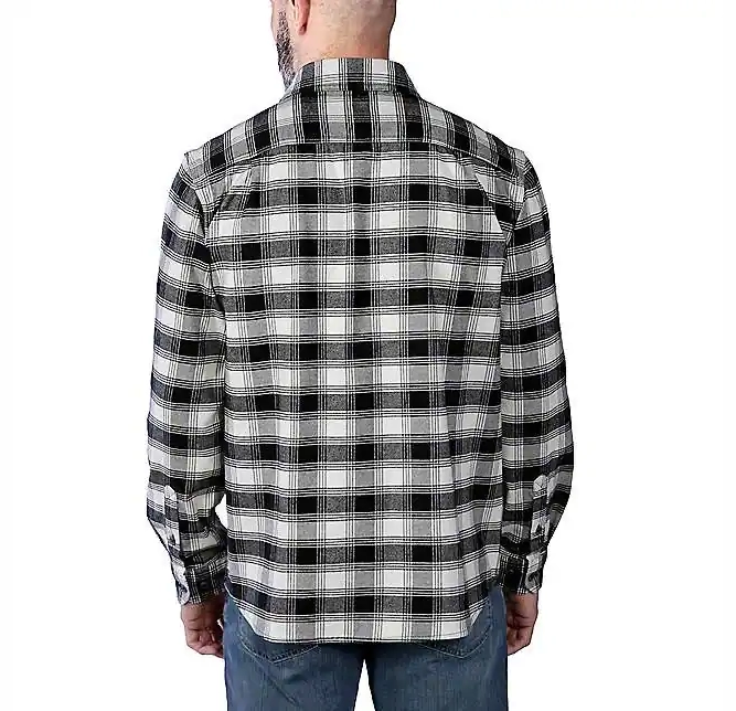 Chemise Carhartt Homme Flanelle L/S Plaid Malt