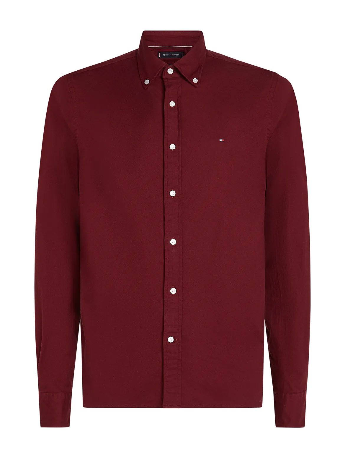 CHEMISE DROITE EN COTON - TOMMY HILFIGER pour HOMME | Printemps