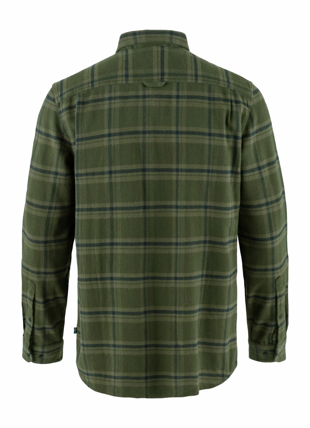 Chemise Fjällräven Men Övik Heavy Flannel Shirt Deep Forest Laurel Green