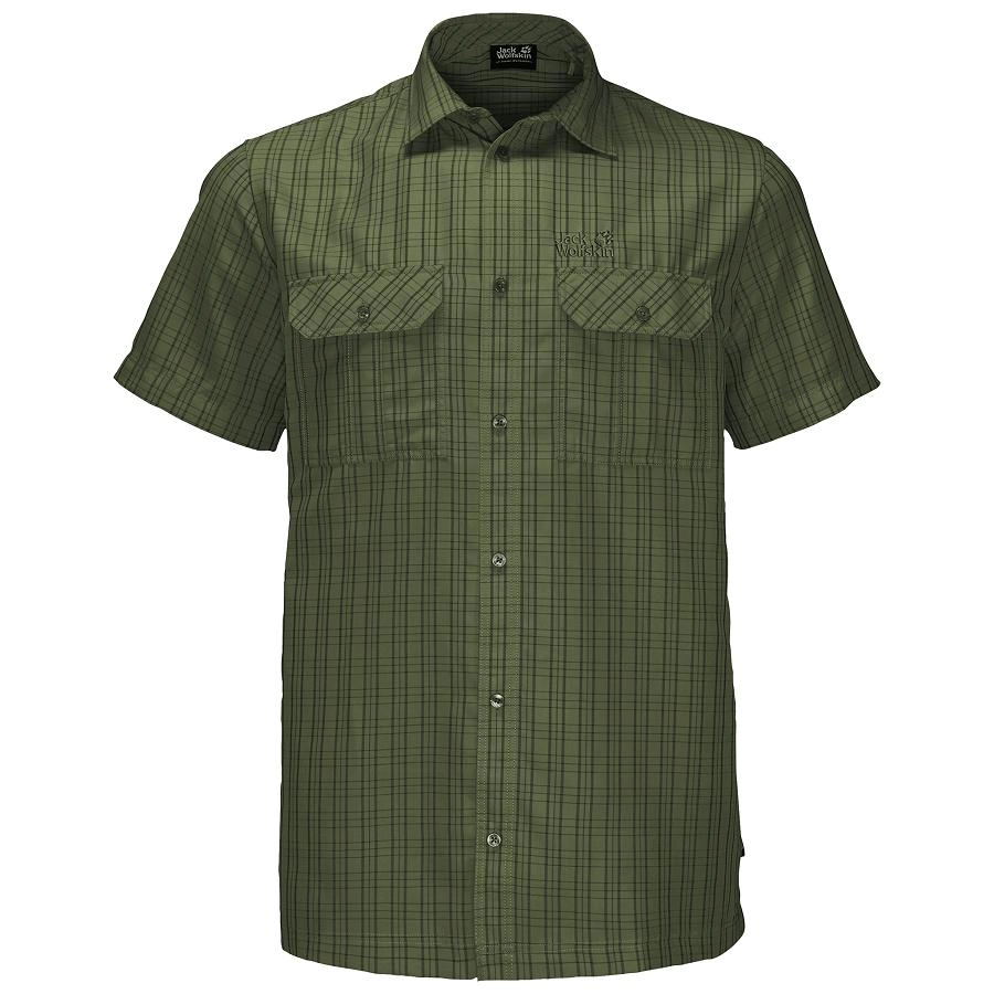 Chemise Jack Wolfskin Men Thompson Greenwood Checks