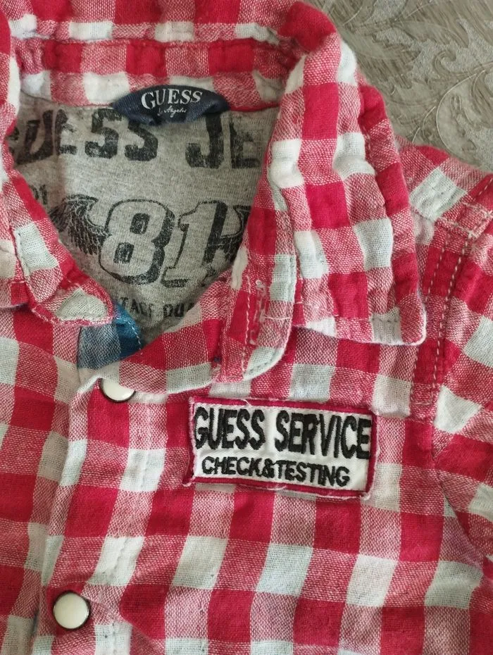 Chemise mc Guess 12 mois gratuit - Guess - 12 mois  | Beebs