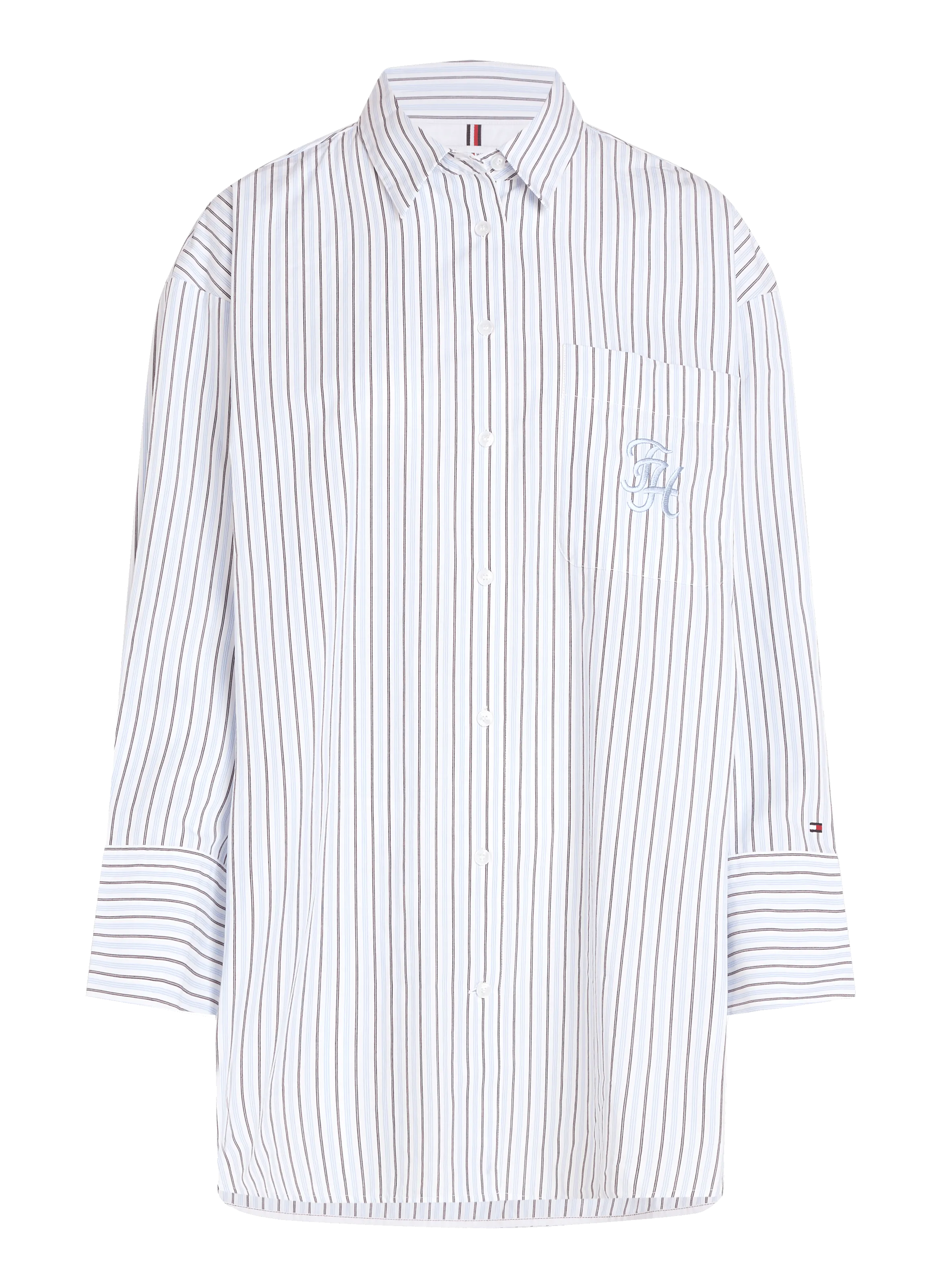 CHEMISE RAYéE EN COTON - TOMMY HILFIGER pour FEMME | Printemps