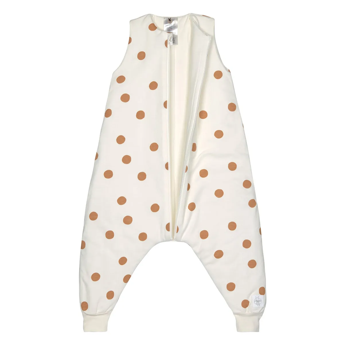 Combinaison pour Dormir Big Dots Blanc Cassé - 1/2 Ans