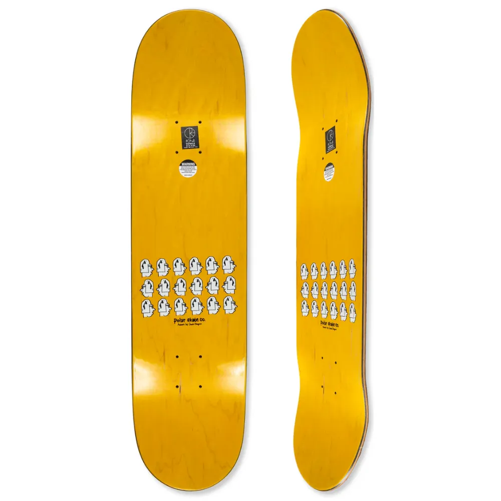 Dane Brady Mia Orange 8.5 (en anglais) Skateboard Deck