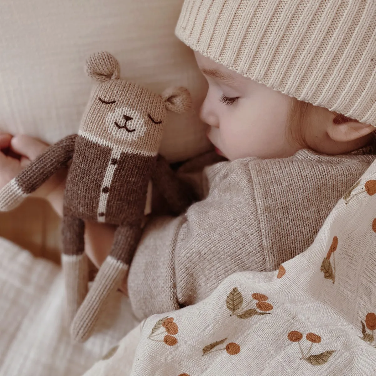 Doudou Ourson - Combinaison Mocha