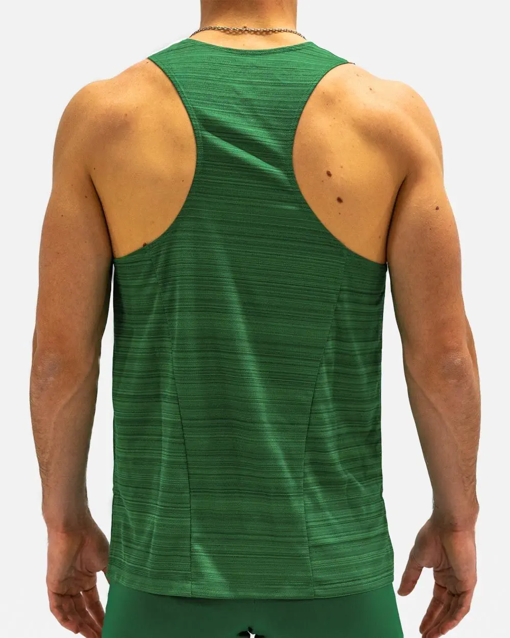 Débardeur de running Nike Stock Vert pour homme