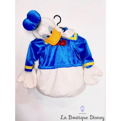 Déguisement Donald Disney Store taille 18-24 mois canard combinaison