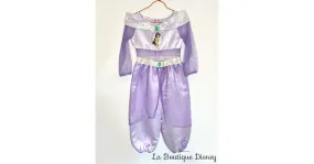 Déguisement Jasmine Disneyland Paris Disney taille 8 ans Aladdin combinaison princesse mauve violet