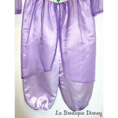 Déguisement Jasmine Disneyland Paris Disney taille 8 ans Aladdin combinaison princesse mauve violet