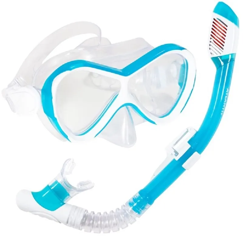 Ensemble de Tuba Atlantis Abaco White/Turquoise