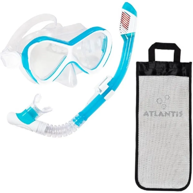 Ensemble de Tuba Atlantis Abaco White/Turquoise