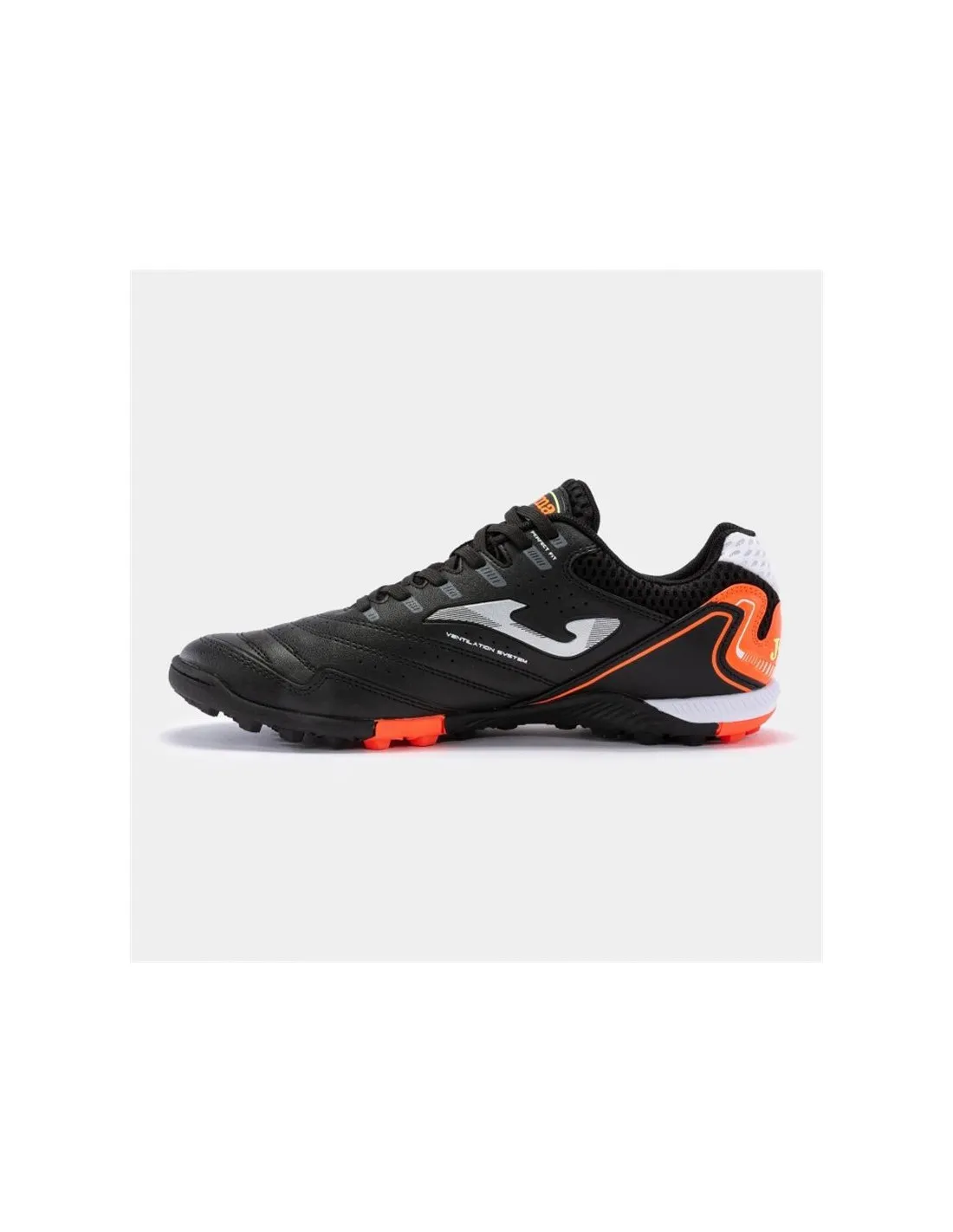 Football Joma Homme Maxima 2301 Black Orange Turf Boots Maxima 2301 Black Orange Turf Boots