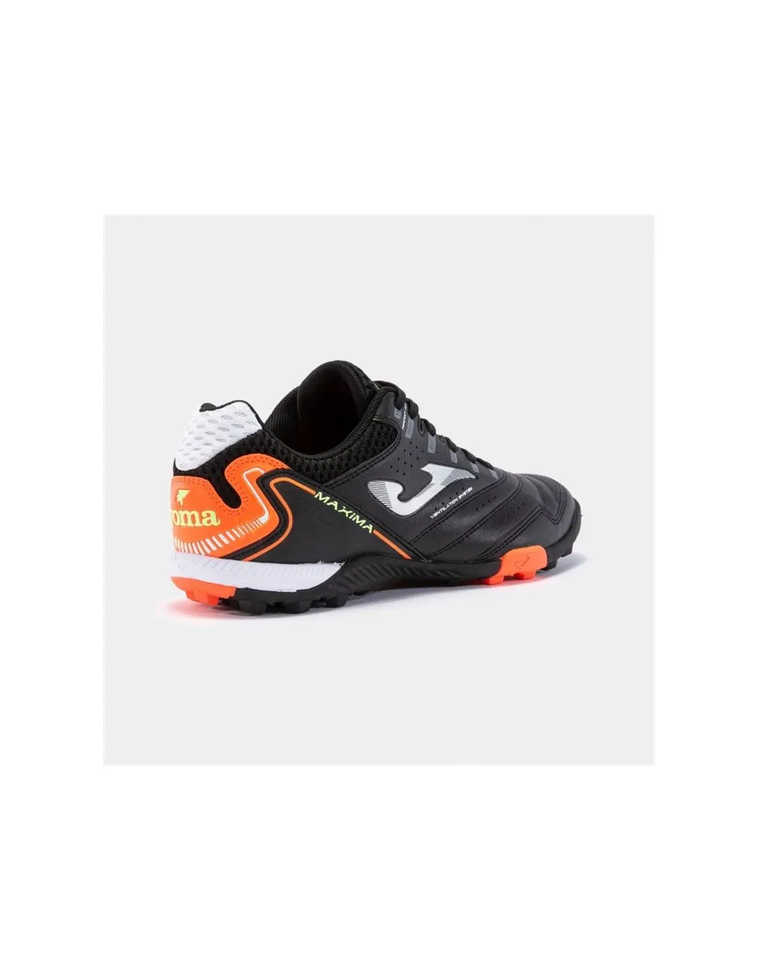 Football Joma Homme Maxima 2301 Black Orange Turf Boots Maxima 2301 Black Orange Turf Boots