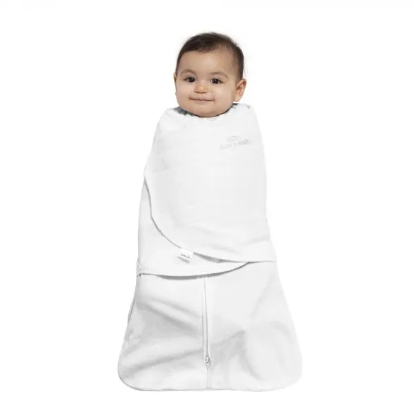 Gigoteuse d'emmaillotage été SleepSack 3-6 mois Blanc