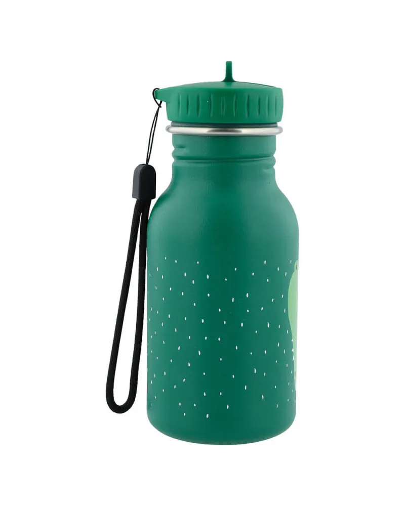 Gourde enfant Trixie personnalisée - Mr Crocodile vert (350 ml)