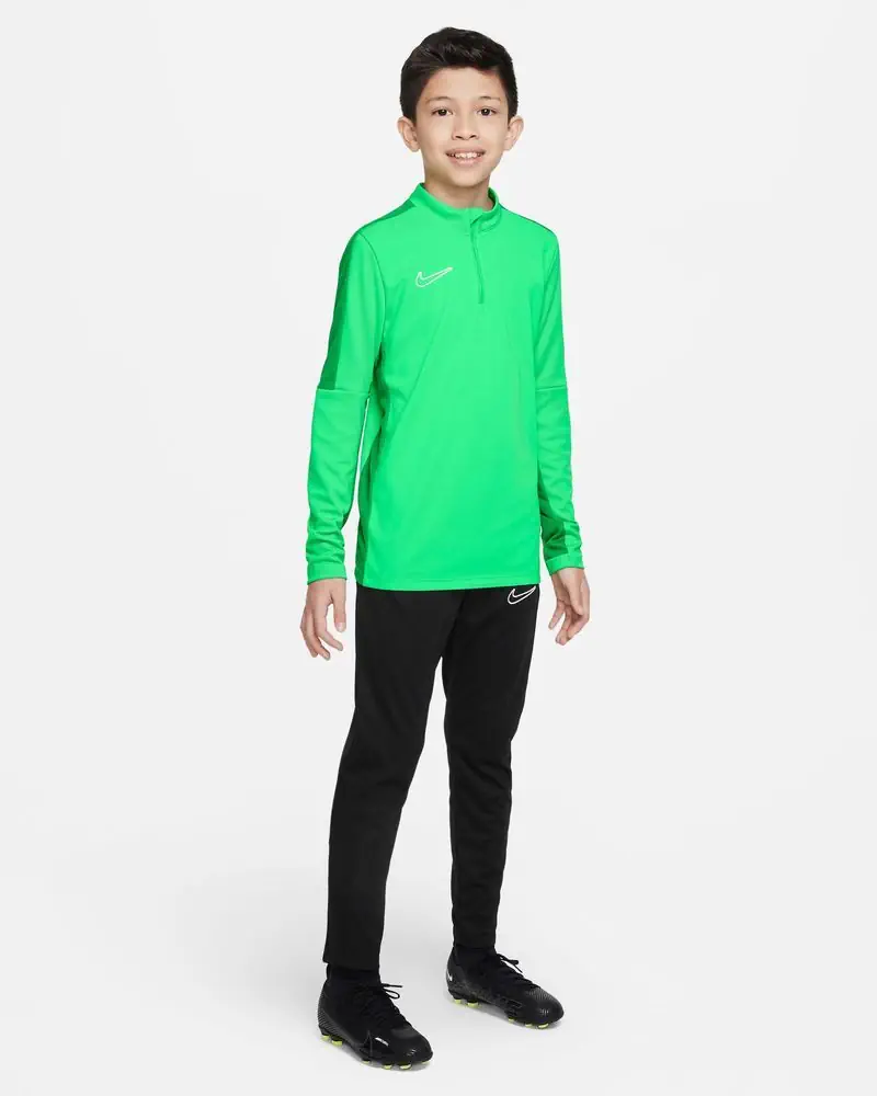 Haut d'entrainement 1/4 Zip Nike Academy 23 Vert Clair pour enfant