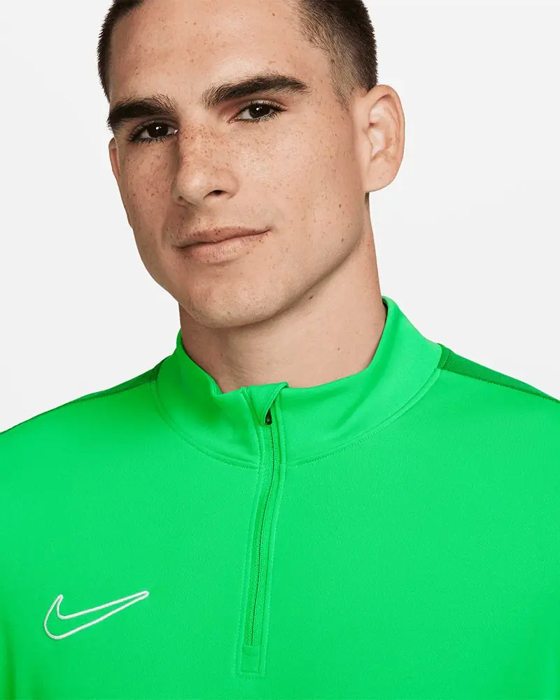 Haut d'entrainement 1/4 Zip Nike Academy 23 Vert Clair pour homme