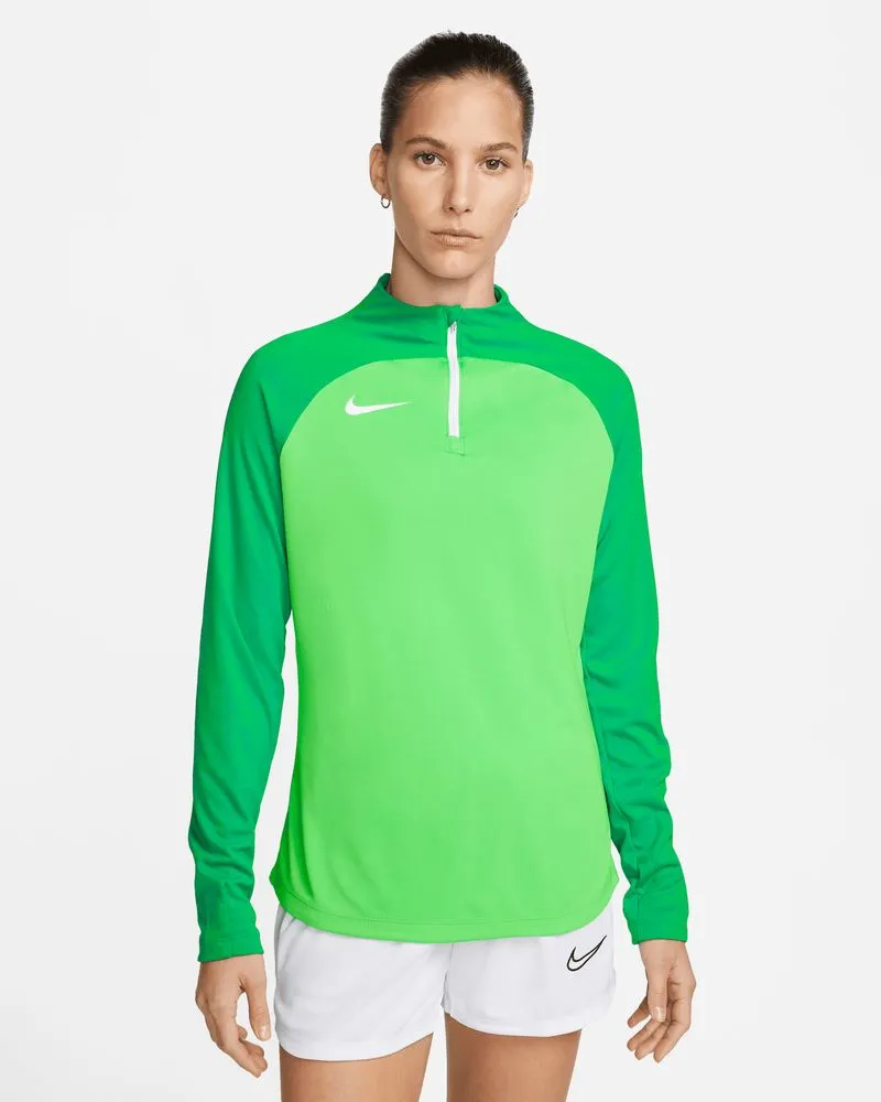 Haut d'entrainement 1/4 Zip Nike Academy Pro Vert pour femme