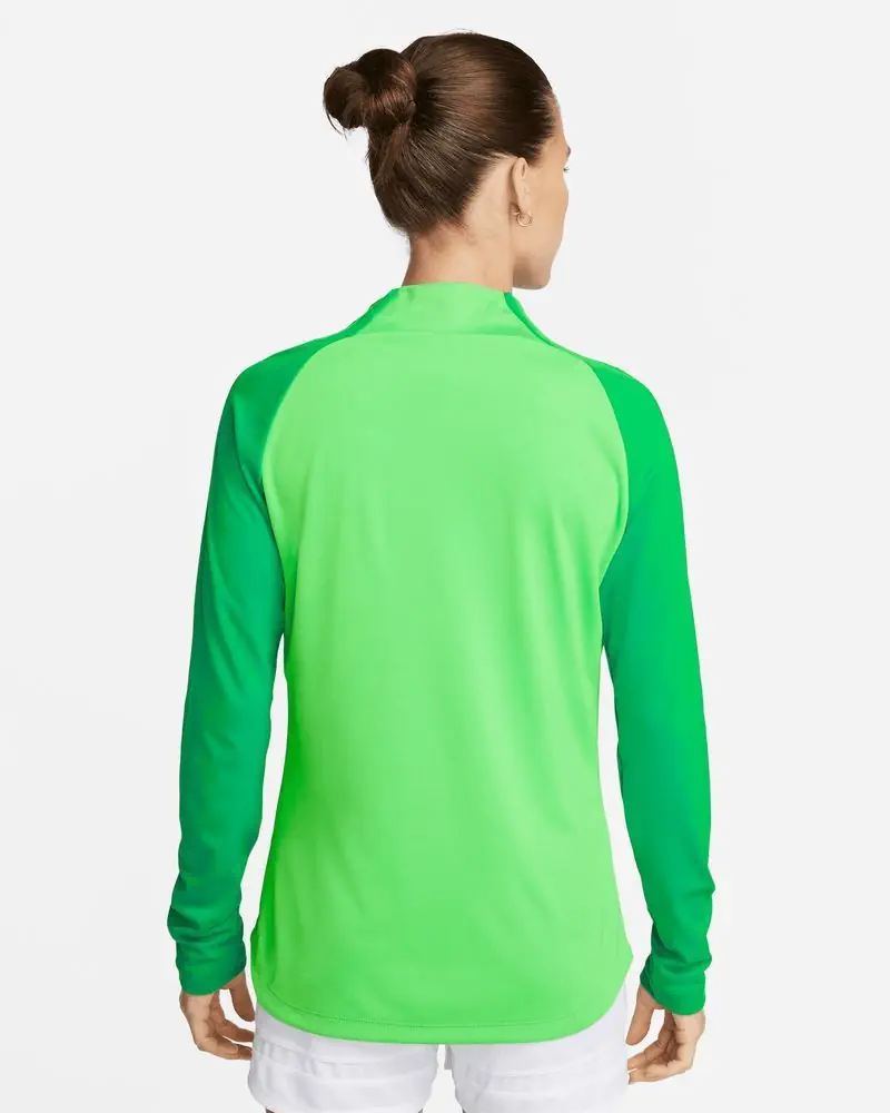 Haut d'entrainement 1/4 Zip Nike Academy Pro Vert pour femme