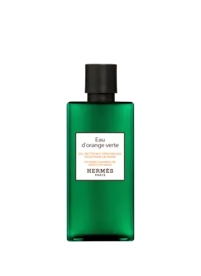 HERMÈS  Eau d'orange verte, Gel nettoyant sans rinçage doux pour les mains