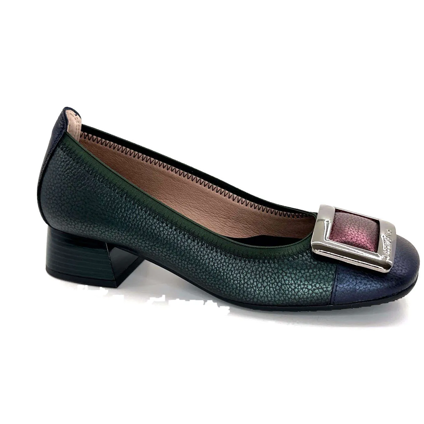 Hispanitas Chi 243673 Manila Cuir Vert Bleu