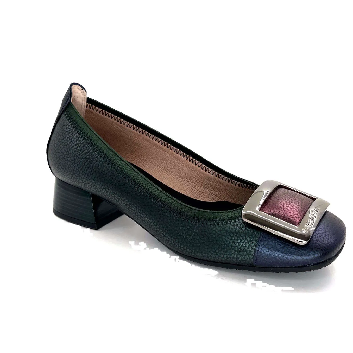 Hispanitas Chi 243673 Manila Cuir Vert Bleu